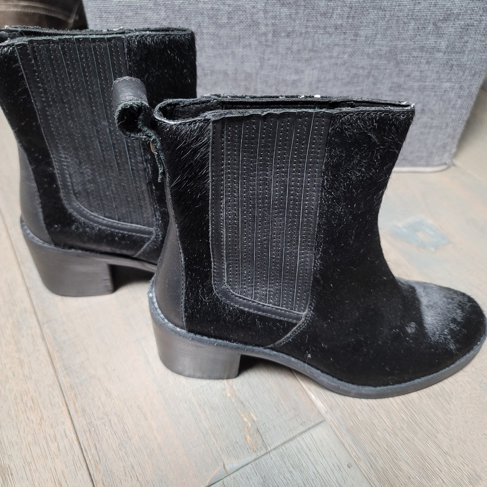 Gorgeous Camden Cow Hide Ugg Bootie